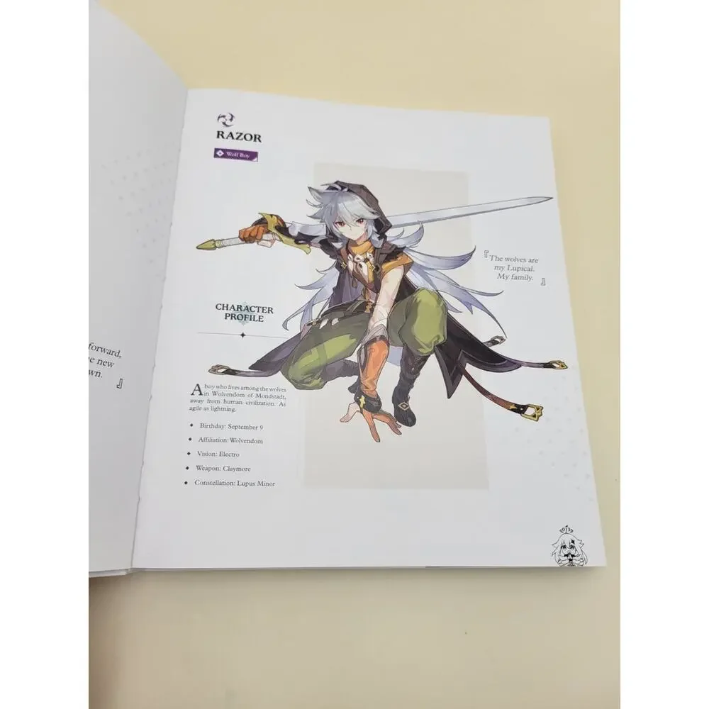 Genshin Impact Official Art Book Vol 1 Hardcover miHoYo Slipcase 9780063298583